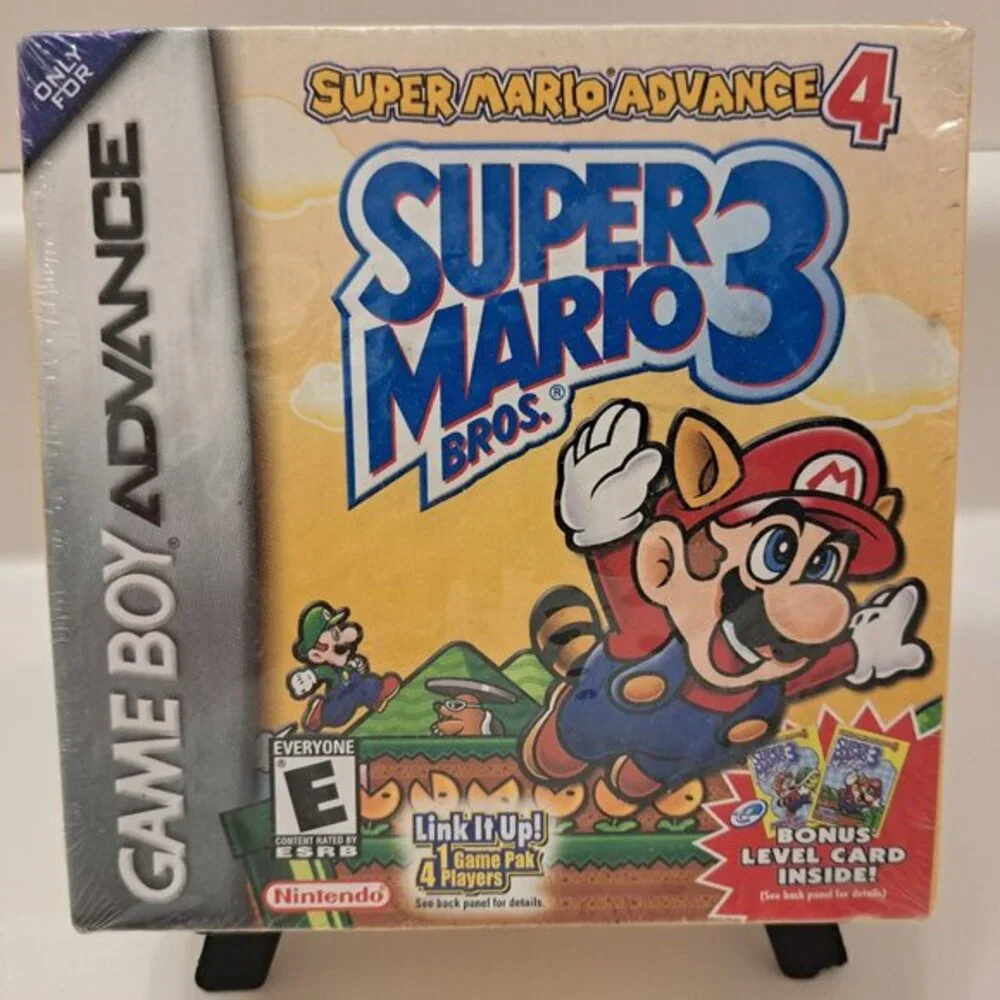 Brand New Super Mario Advance 4: Super Mario Bros. 3 Game Boy Advance Game 2003